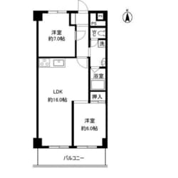 メゾンドールの物件間取画像